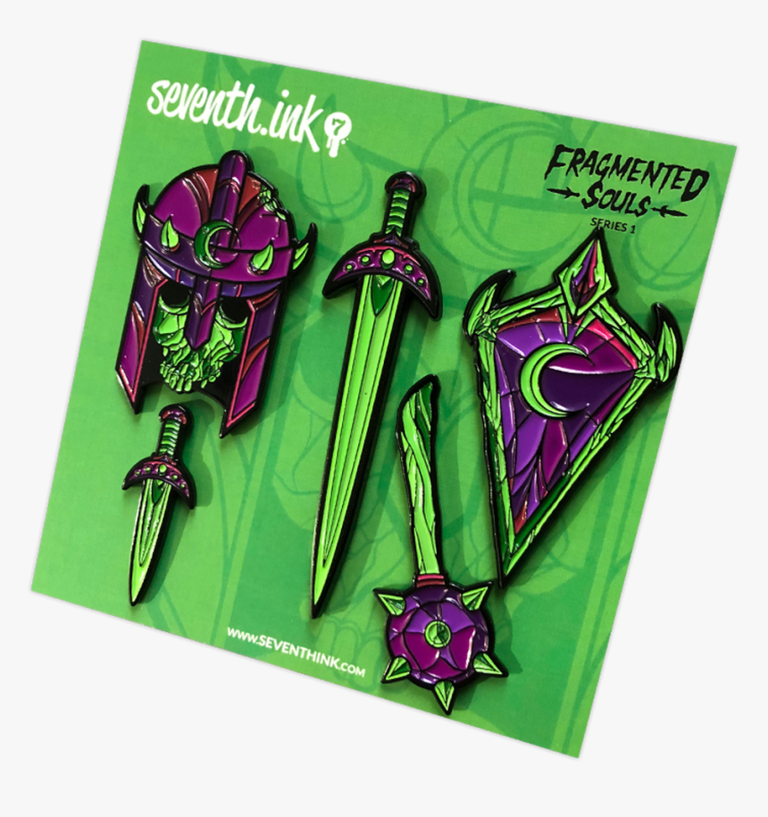 Phyrexius Enamel Pin Set - Sword, HD Png Download