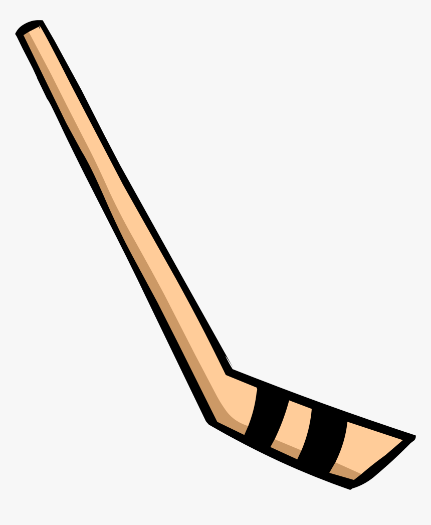 Clip Art Image Png Club Penguin - Hockey Stick Clipart, Transparent Png