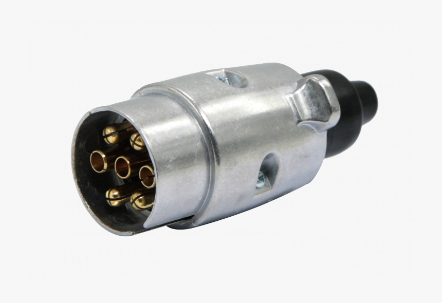 Trailer Plug 7 Pin Large Round Metal - Impact Wrench, HD Png Download