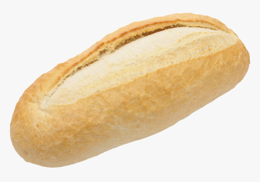 Bread,hard Dough Roll,hot Dog Bun,baked S Yeast,white - Bread, HD Png Download