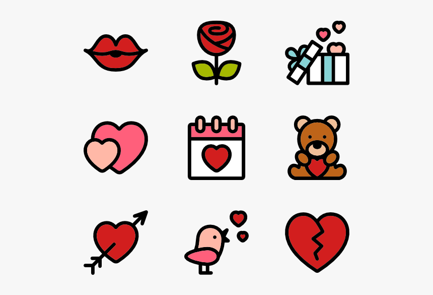 Essential Set - Imagenes De Iconos De Amorpacks Png, Transparent Png