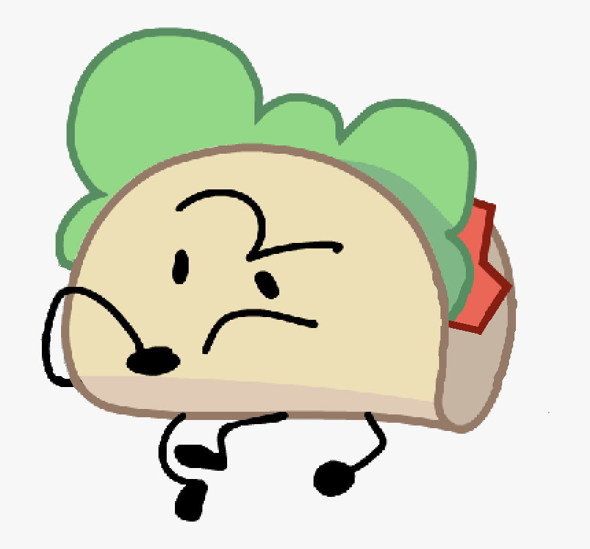 Taco No Fish - Taco Bfb, HD Png Download