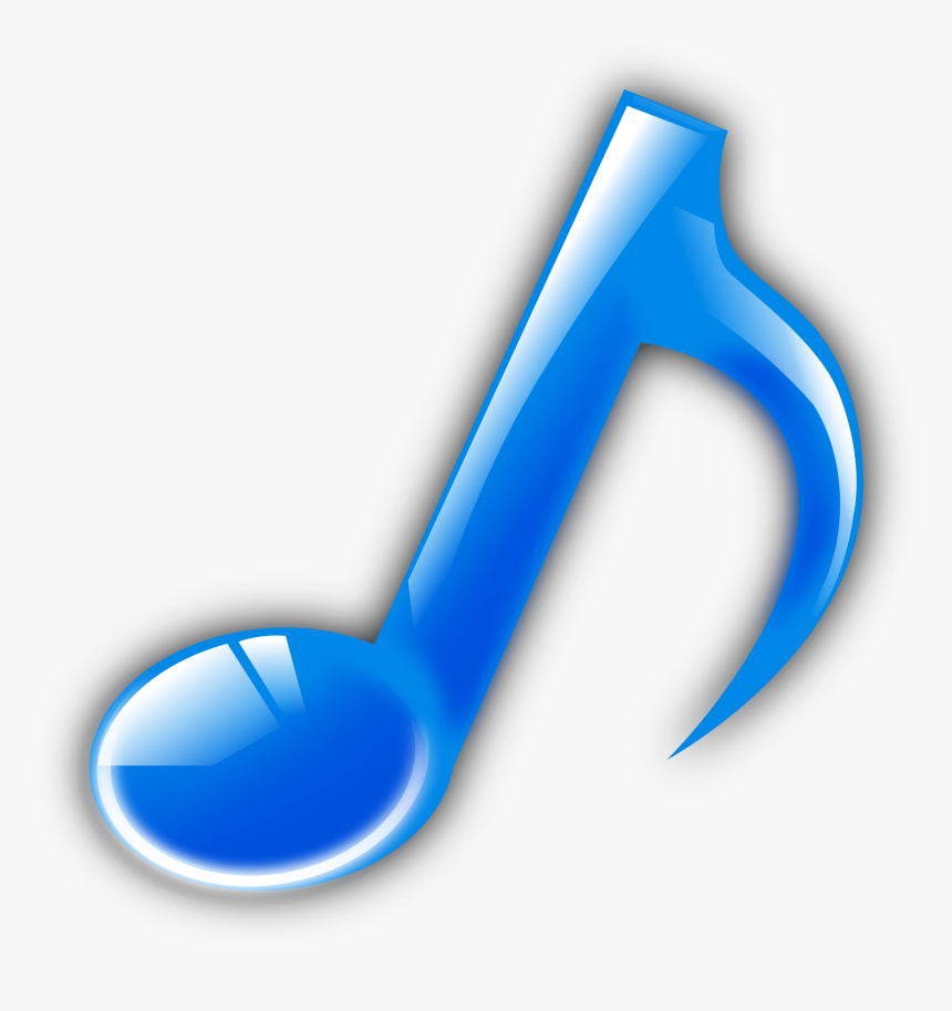 Small Blue Music Notes, HD Png Download