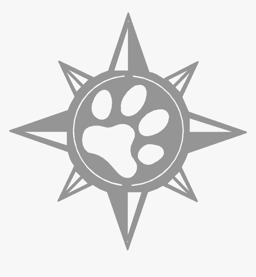 Dog Paw Compass 
 Class Lazyload Lazyload Fade In 
 - Emblem, HD Png Download