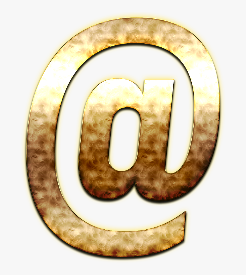 Transparent Arroba Png - Circle, Png Download