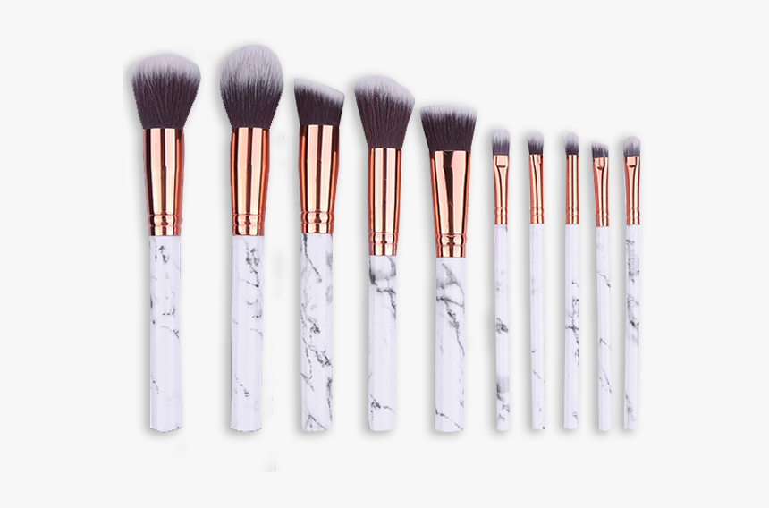 Marble Makeup Brushes - Marble Makeup Brushes Set, HD Png Download