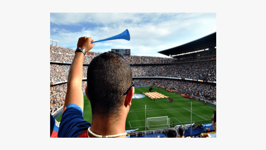 Vuvuzila In Sports Team - Assistindo Futebol Estadio, HD Png Download