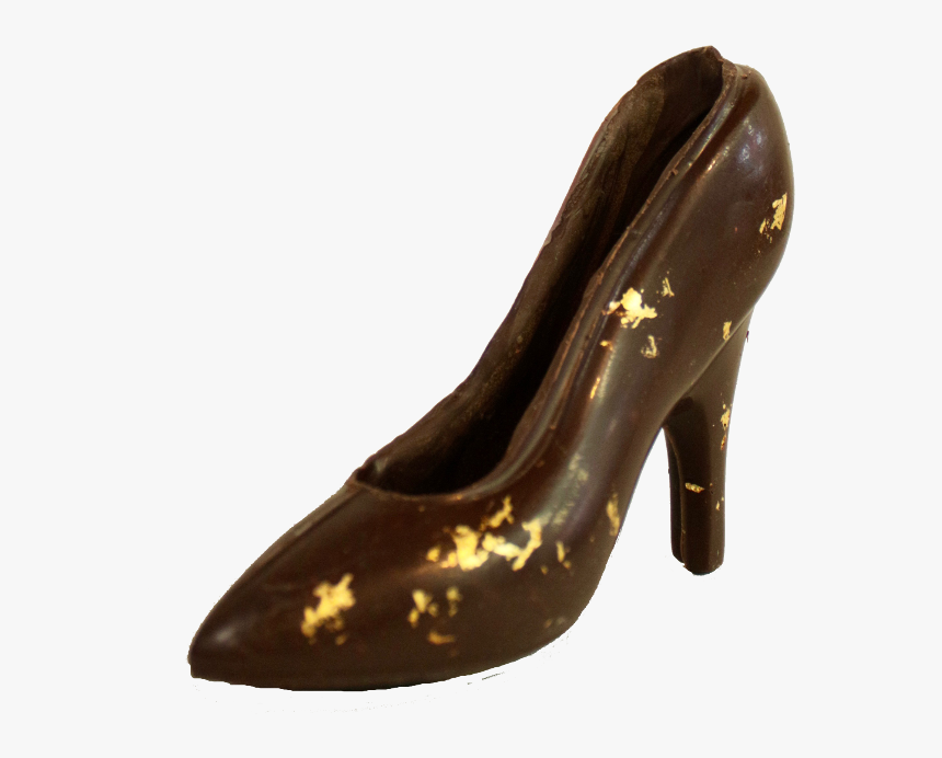 One Gold Cinderella Slipper - Basic Pump, HD Png Download