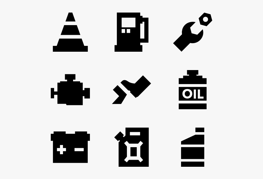 Car Utensils - Vector Movie Icon Png, Transparent Png
