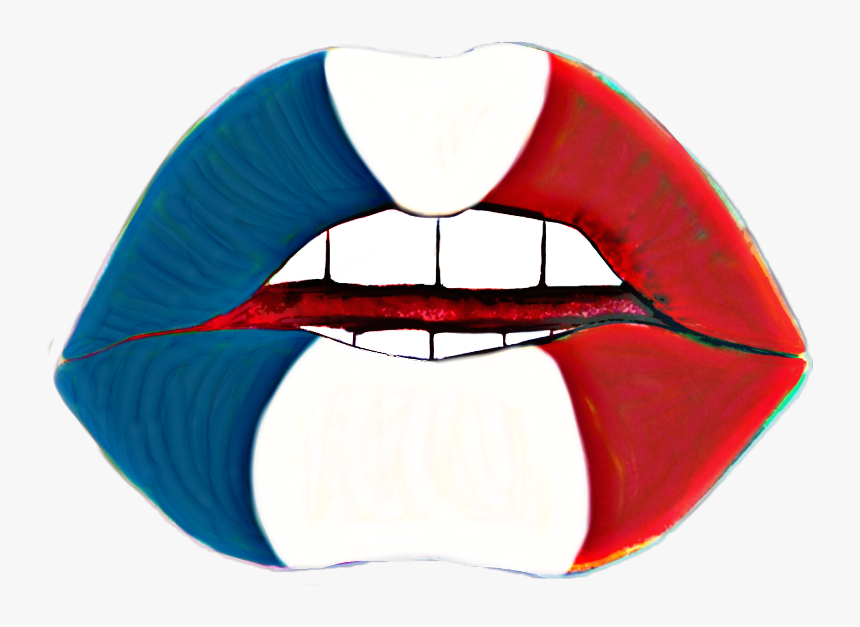 #france #drapeau #frenchflag #french #francais #bleublancrouge - Tongue, HD Png Download
