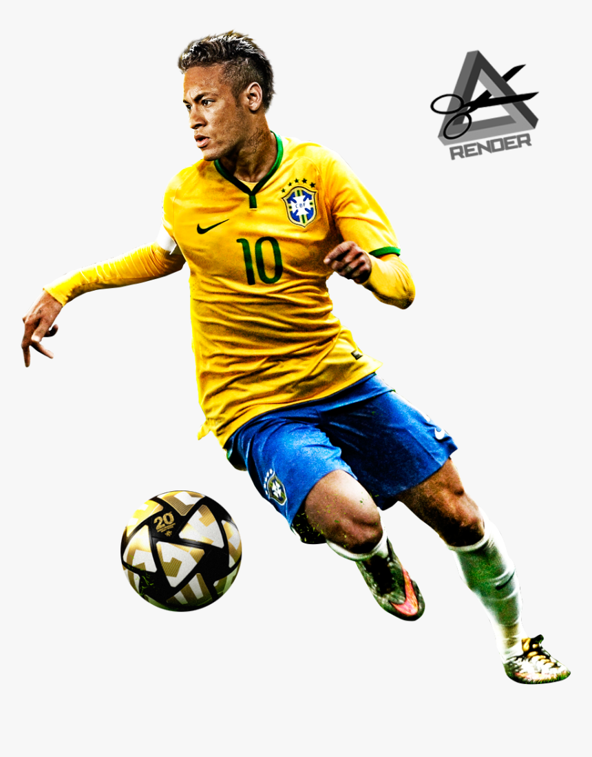 Neymar Junior Brazil Png - Pro Evolution Soccer 2016, Transparent Png