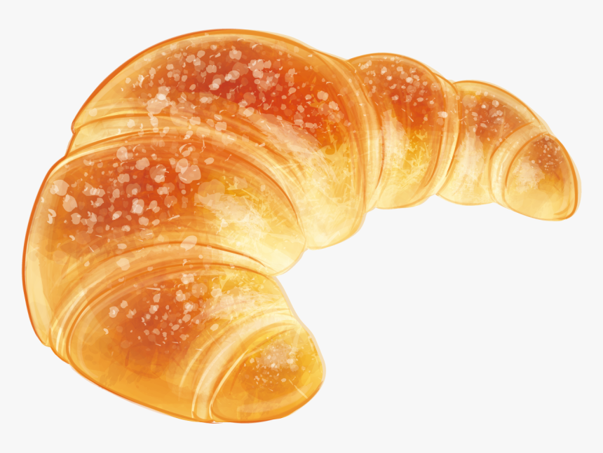 Bread-roll - Croissant Png, Transparent Png