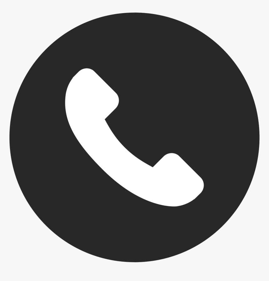 Phone Icon Black And White, HD Png Download