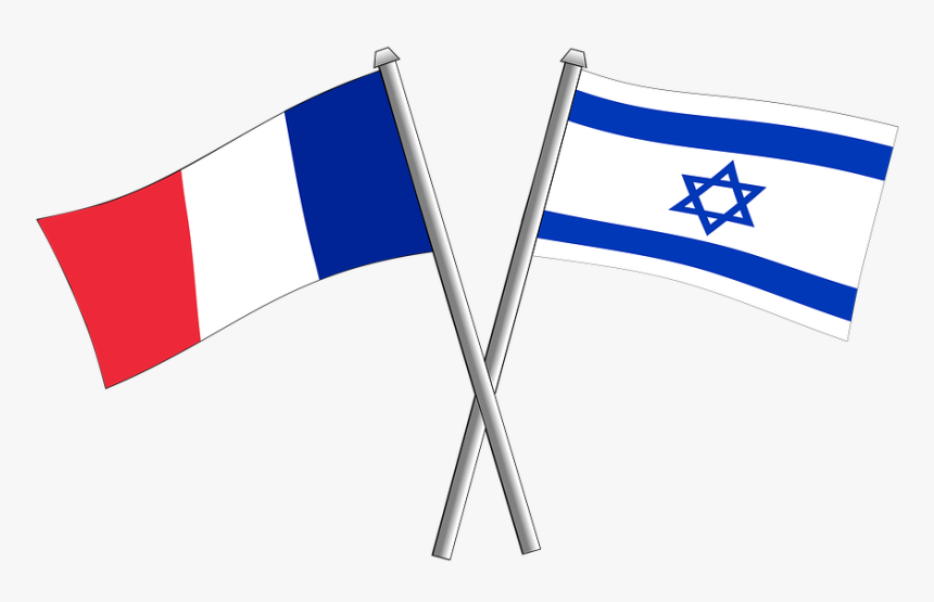 Transparent French Flag Png - Israel Flag, Png Download
