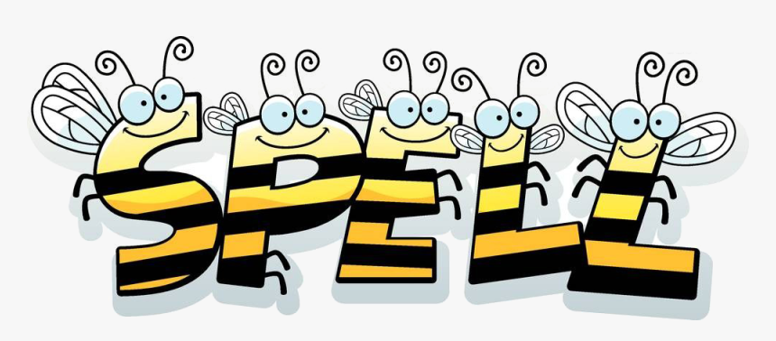 Clip Art Cartoon Bees - Spelling Bee Clip Art, HD Png Download
