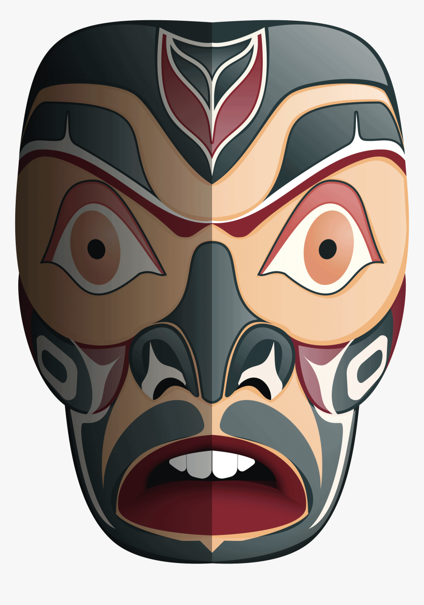 Tribal Mask Png, Transparent Png