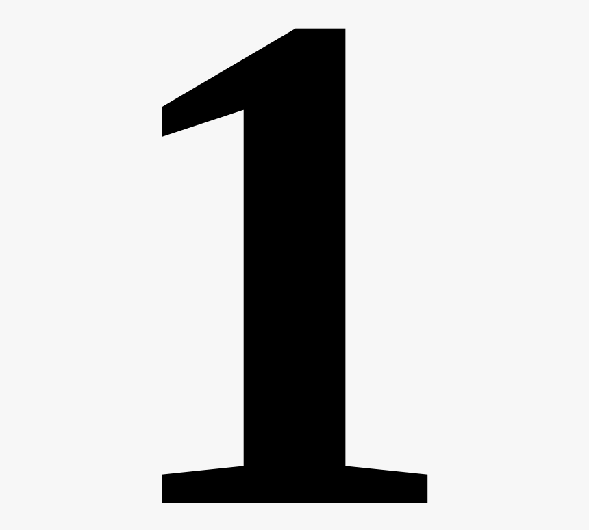 Transparent One Number - Academic Dress, HD Png Download
