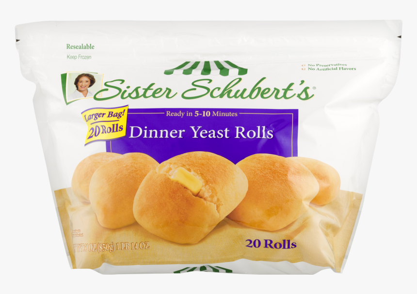 Bag Of Frozen Yeast Rolls, HD Png Download