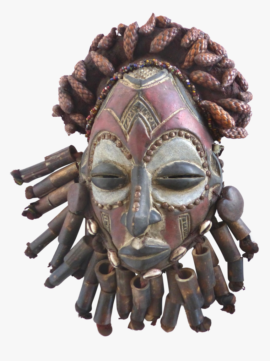 Bamileke West African Ceremonial Mask , Png Download, Transparent Png