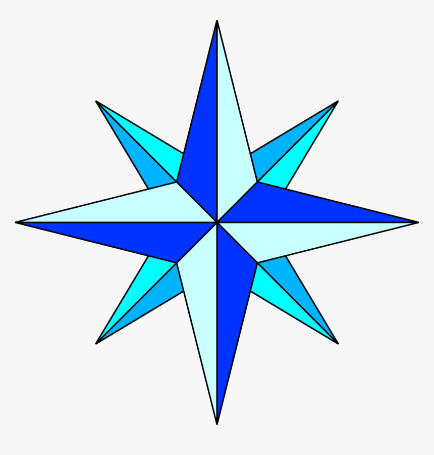 Compass Rose Geography, HD Png Download