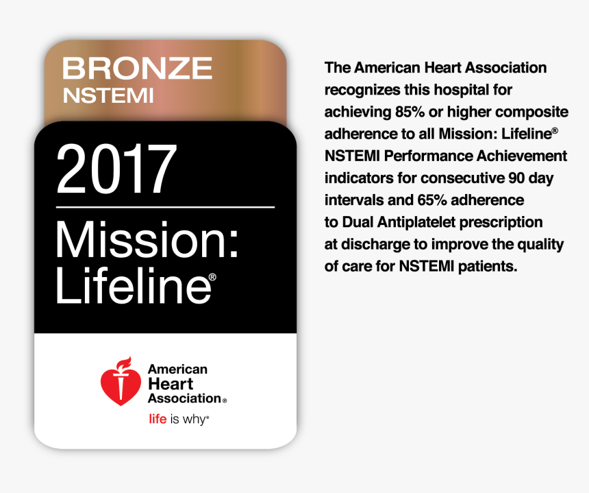 Lifeline Award Icon - Mission Lifeline Nstemi Bronze, HD Png Download