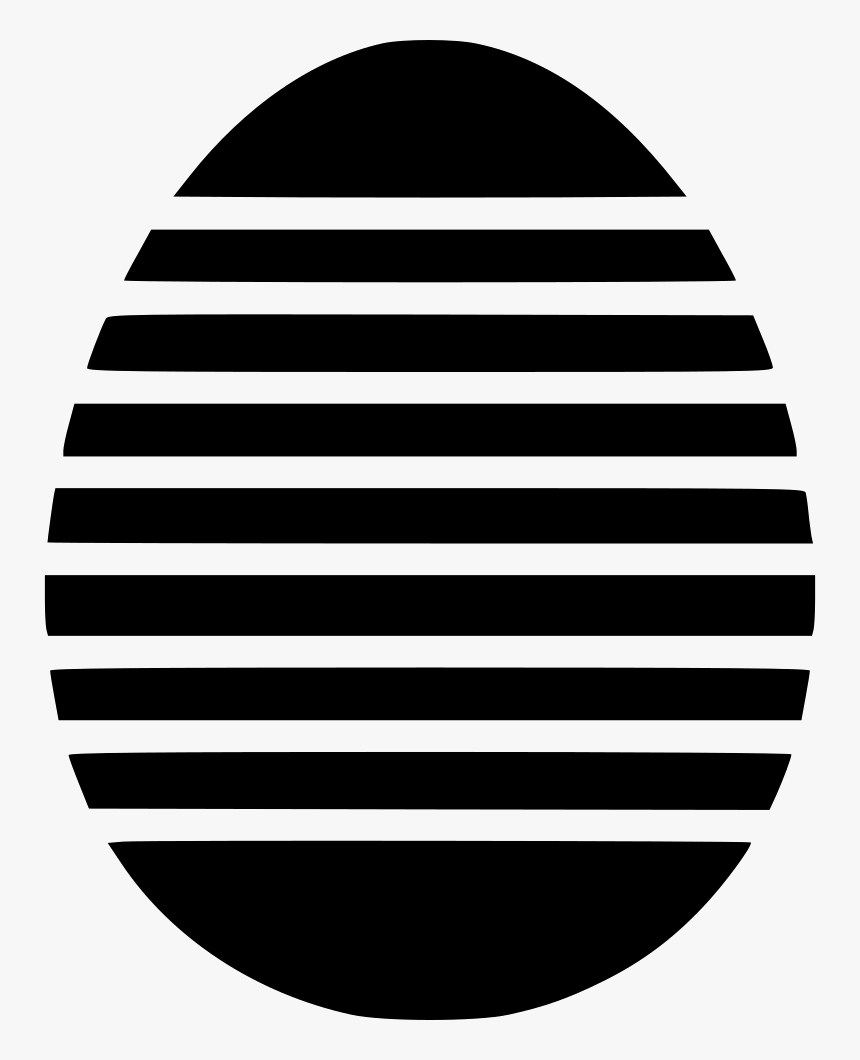 Egg Stripes Side - Illustration, HD Png Download