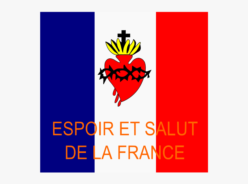 File - Drapeau Esf - Svg - Salut De La France Drapeau, HD Png Download