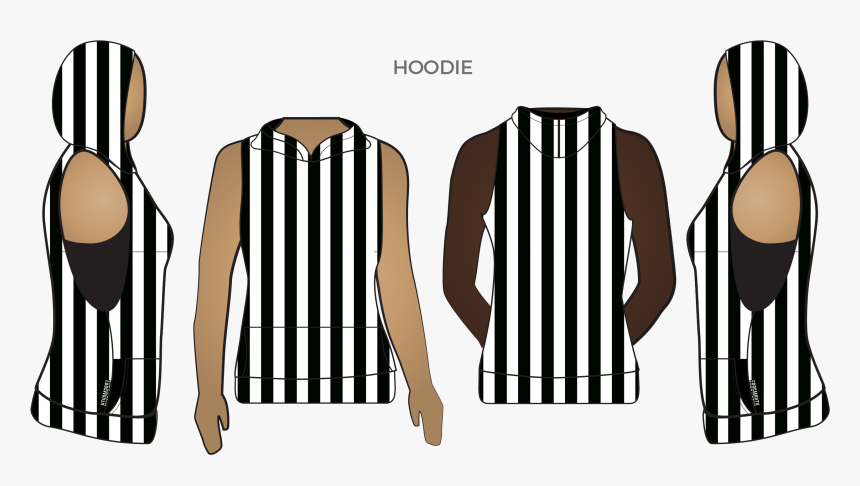 Sleeveless Hoodie Frogmouth - Sweater, HD Png Download