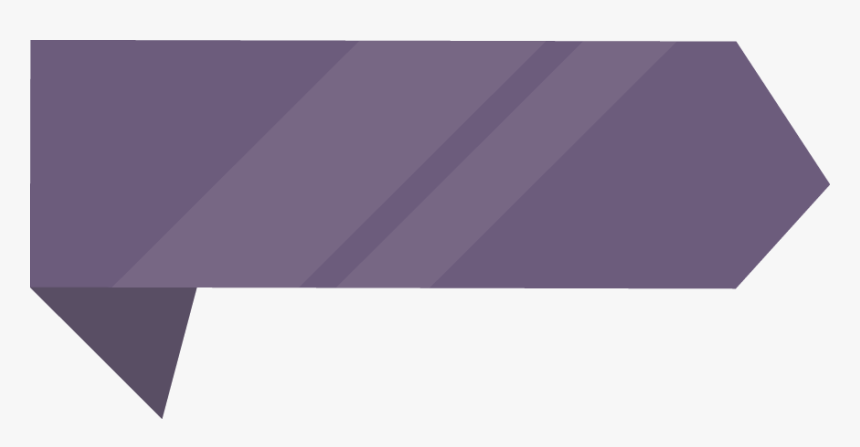 Purple Fold Stripes Infographic - Slope, HD Png Download
