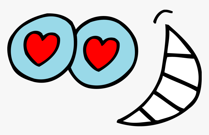 Googly Eyes Clipart Free Clipart Images - Heart Eyes Clip Art, HD Png Download