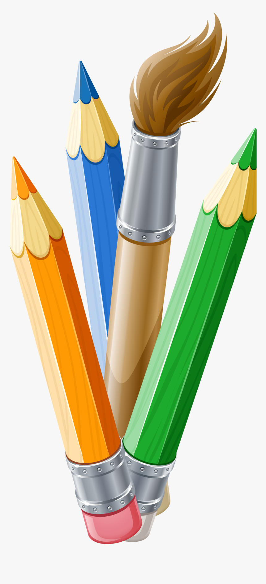 Paint Brush Pen Pencil - Related To Paint Brush, HD Png Download