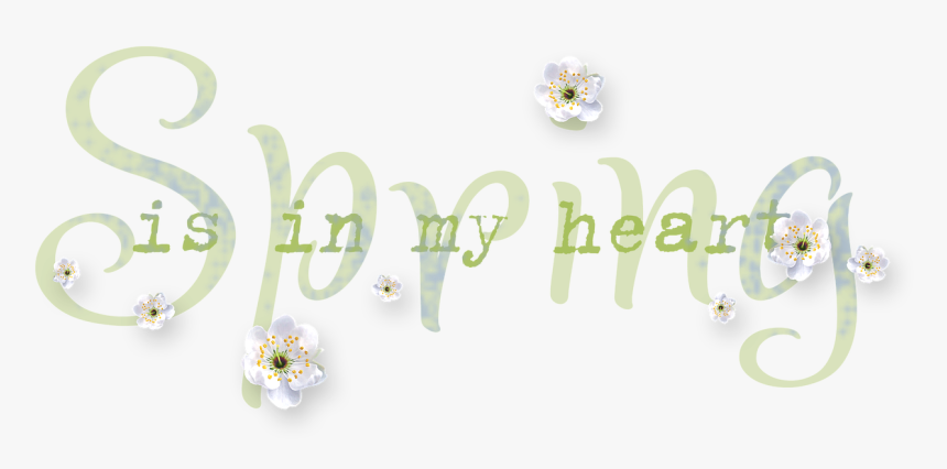 Wordart, The Inscription, Spring - Calligraphy, HD Png Download