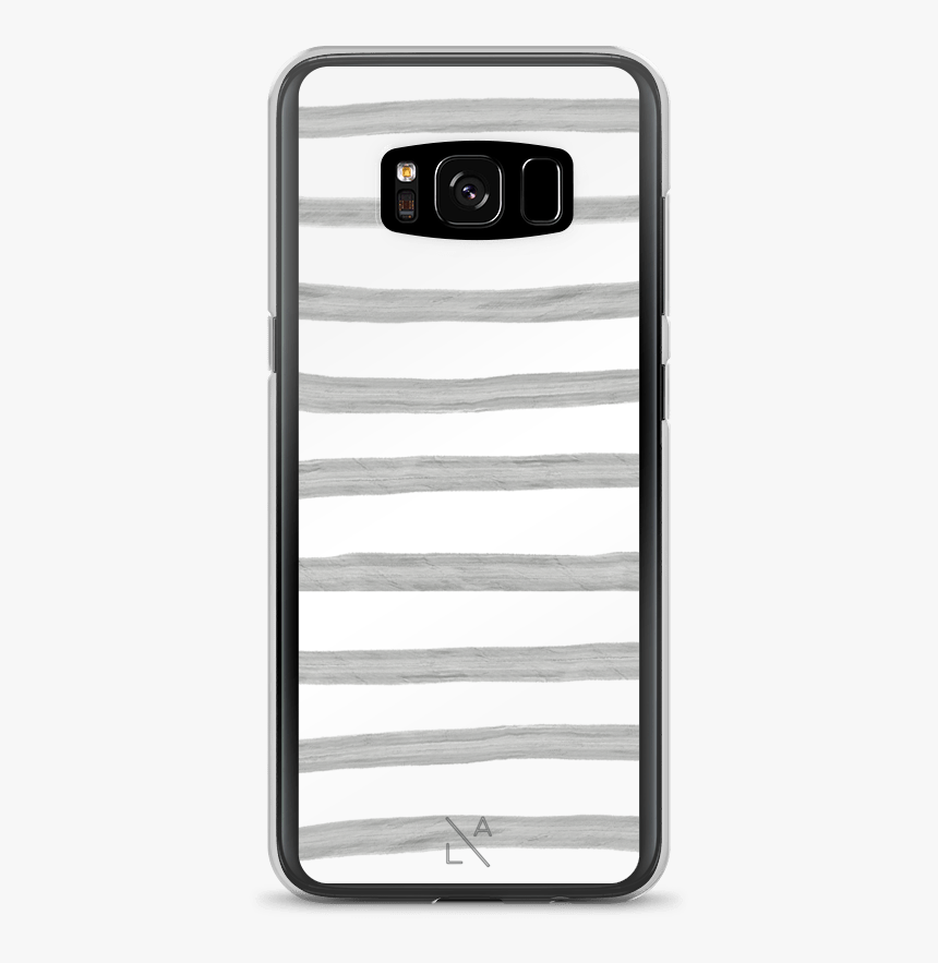 Grey Stripes Samsung Galaxy Phone Case , Png Download - Smartphone, Transparent Png