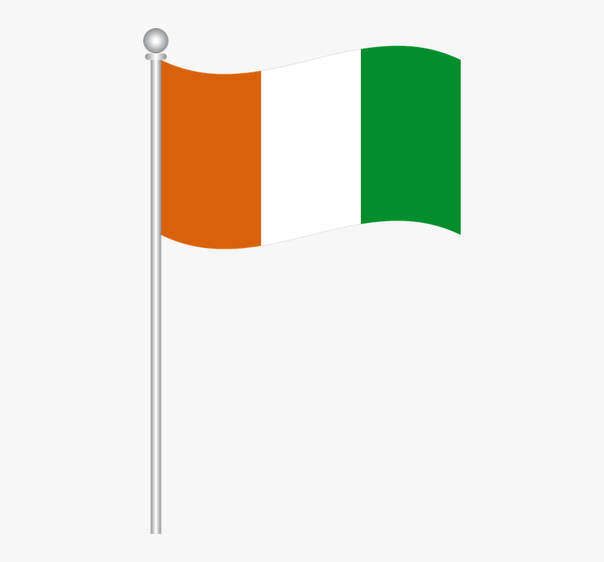 Ivory Coast Flag Png Transparent Images - Drapeau De La Cote D Ivoire, Png Download