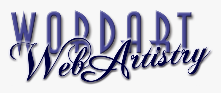 Wordart Webartistry Hosting Your Clipart , Png Download - Wordart Png, Transparent Png