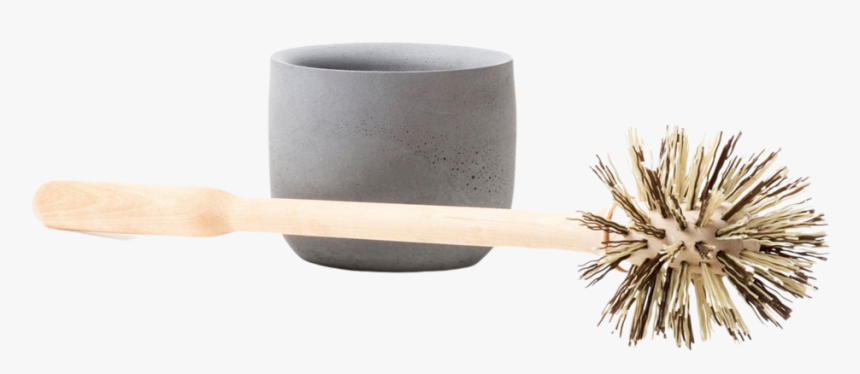 Toilet Brush With Concrete Base, HD Png Download