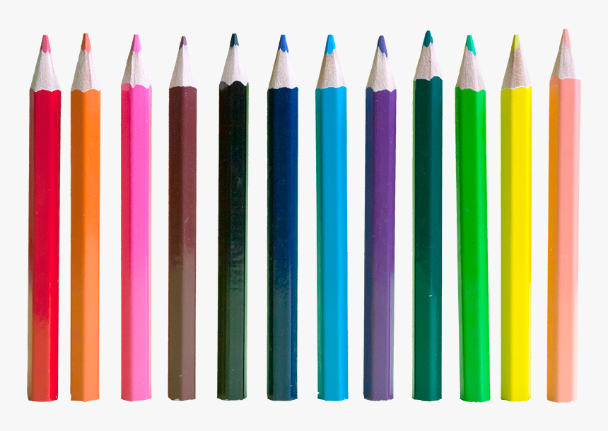 Slide2 Colored Pencils - Cylinder, HD Png Download