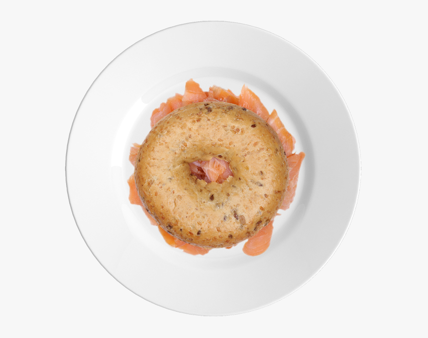 Transparent Breakfast Plate Png - Bagel, Png Download