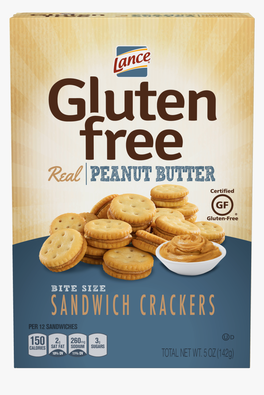 Lance Peanut Butter Gluten Free, HD Png Download