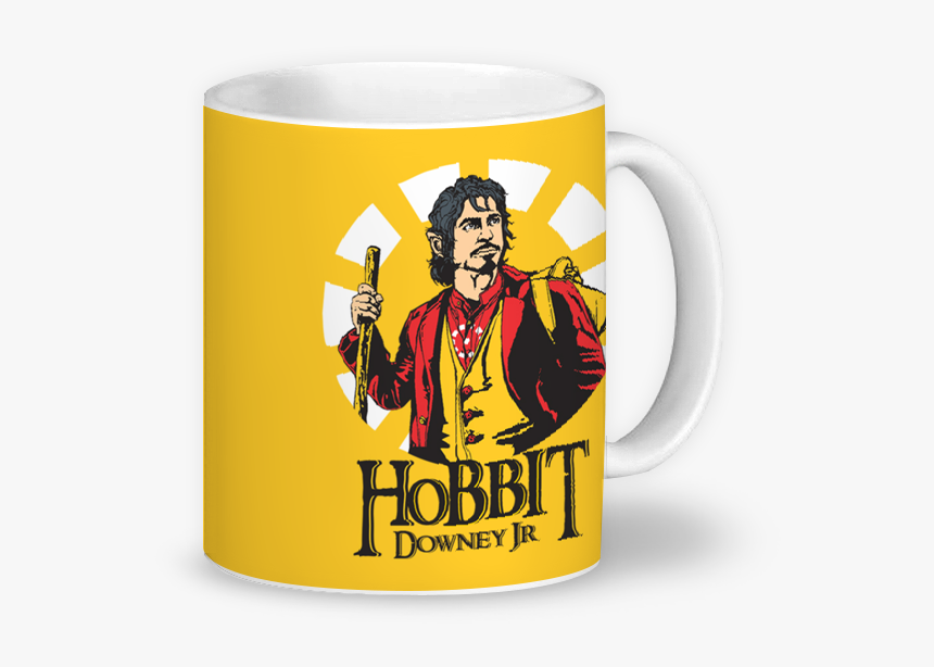 Caneca Hobbit Downey Jr De Que Desenholegalna - Coffee Cup, HD Png Download