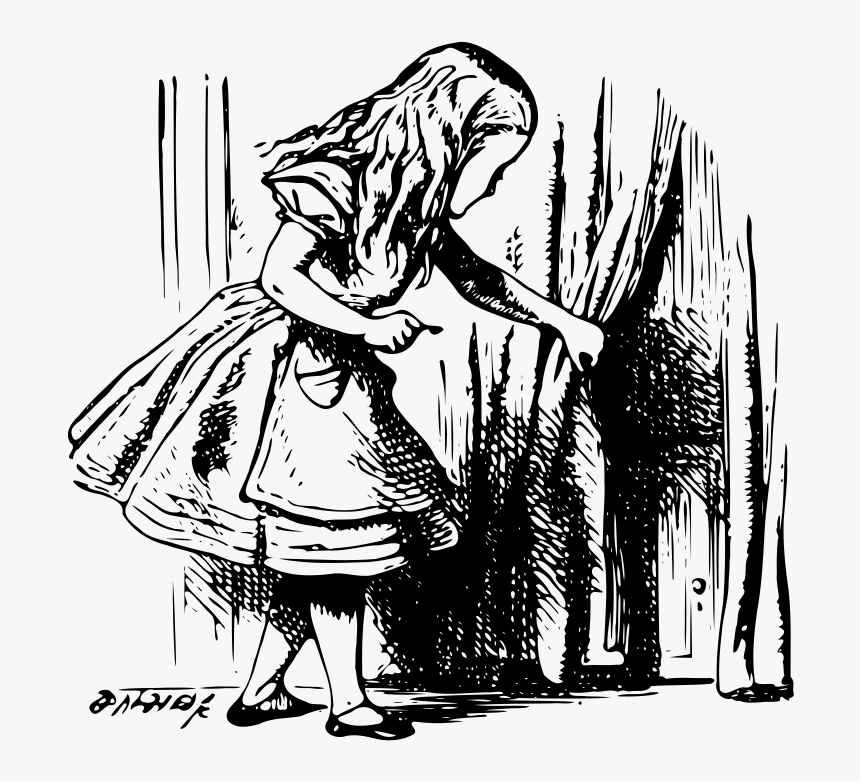 Peeking Behind The Curtain, HD Png Download