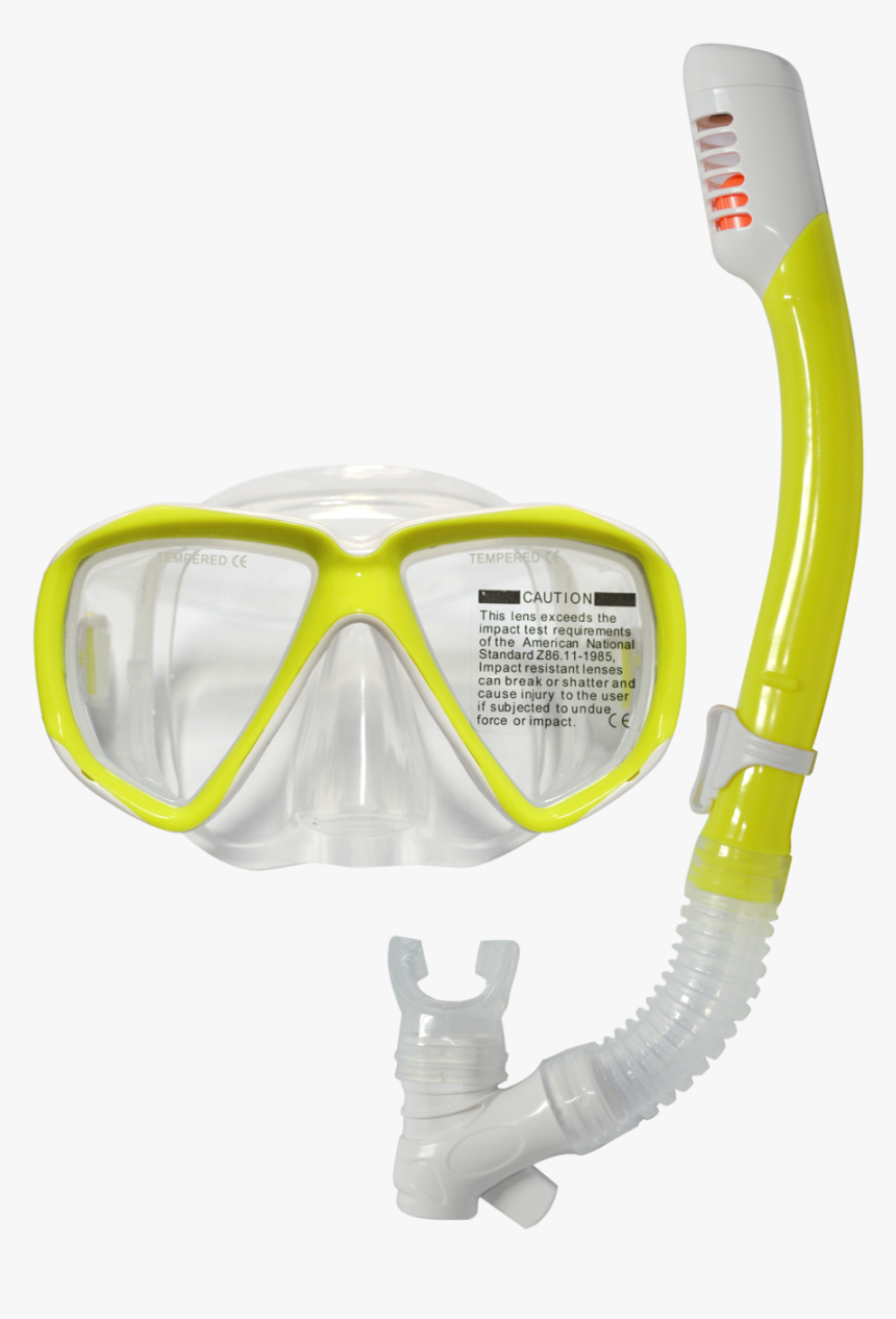 Kid S Dive Mask & Dry Snorkel Set - Diving Mask, HD Png Download