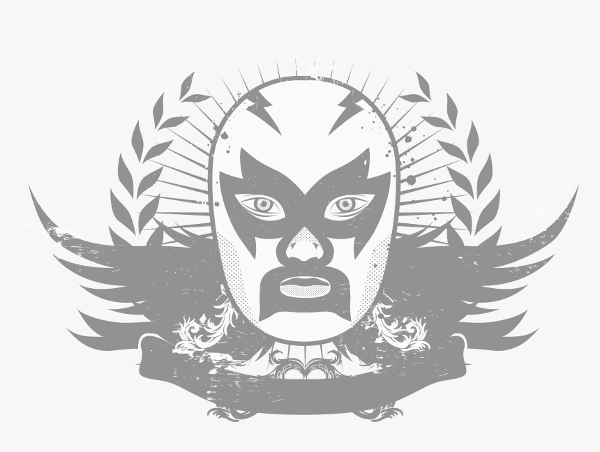 “those Eggs Were A Lie, Steven - Wrestling Mask Vector, HD Png Download