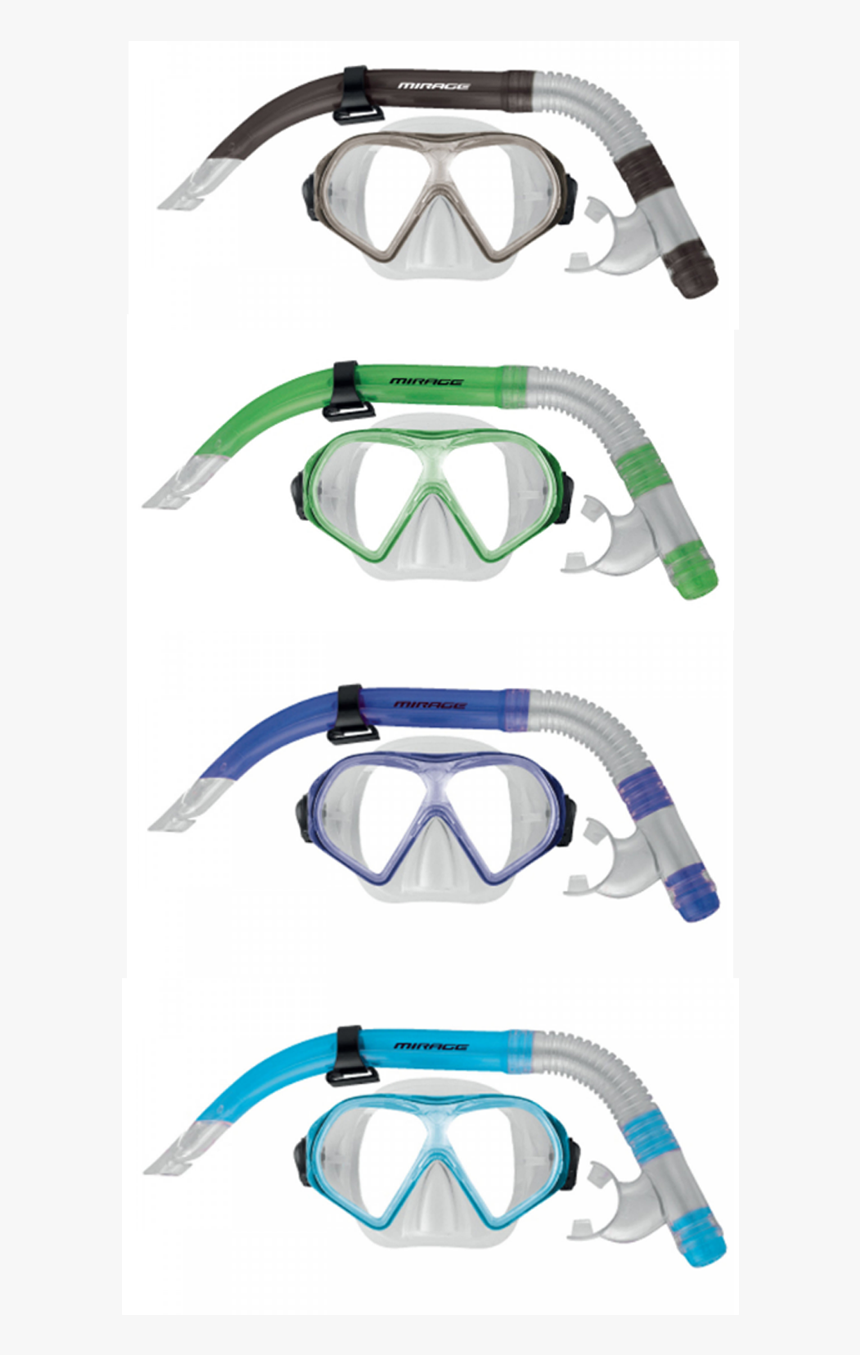 Mirage Set19 Freedom Silicone Adult Mask & Snorkel - Diving Mask, HD Png Download