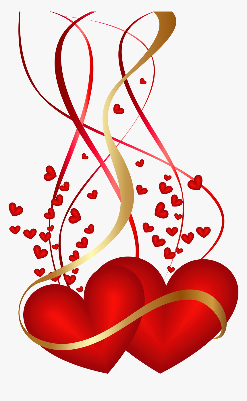 Valentine S Day Hearts - Valentines Day Images Png, Transparent Png
