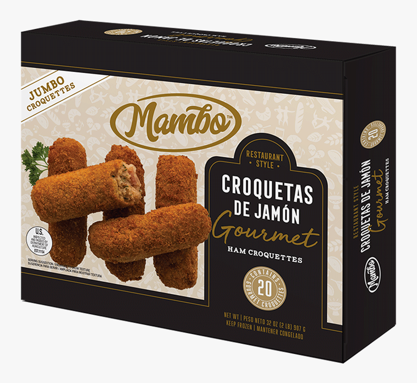 Transparent Croquetas Png - Mambo Croquetas, Png Download
