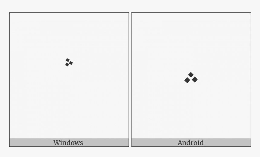 Arabic Small High Three Dots On Various Operating Systems - Card Game, HD Png Download