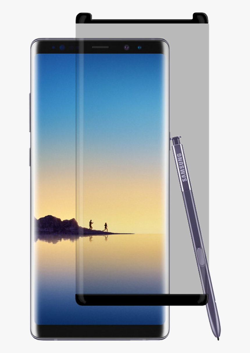 Samsung Galaxy Note 8 Curved Tempered Glass Screen - Note 9 Hafıza, HD Png Download