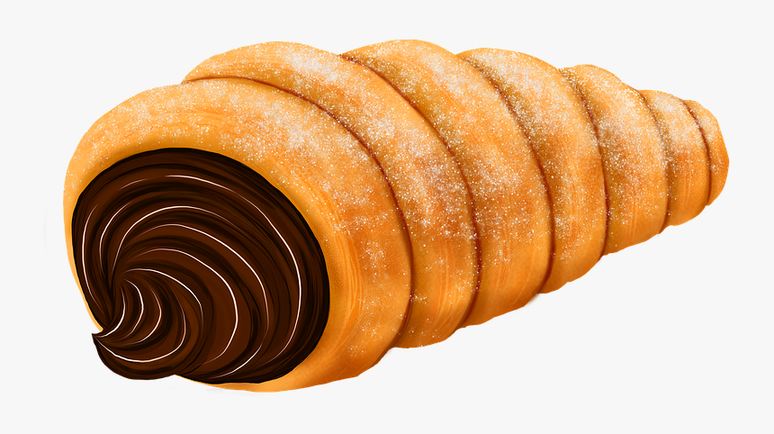 Cream Horn, Bread, Baking, Foodstuff, Bakery, Eat - Bakery Horn, HD Png Download