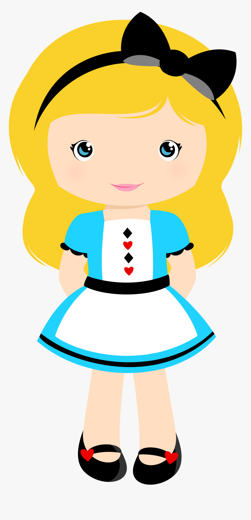 Grafos Girlscostumes - Baby Alice In Wonderland Clipart, HD Png Download